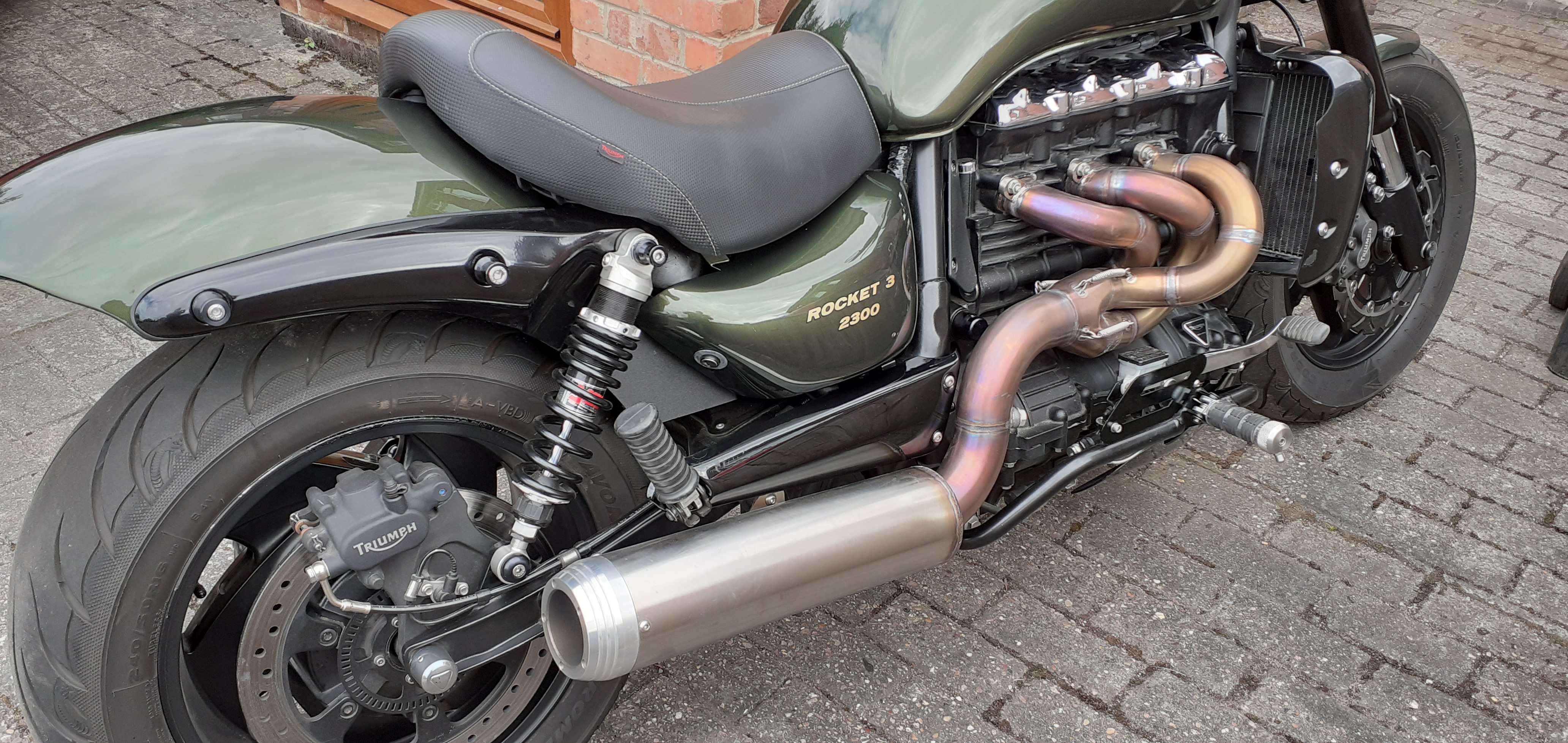 triumph custom parts