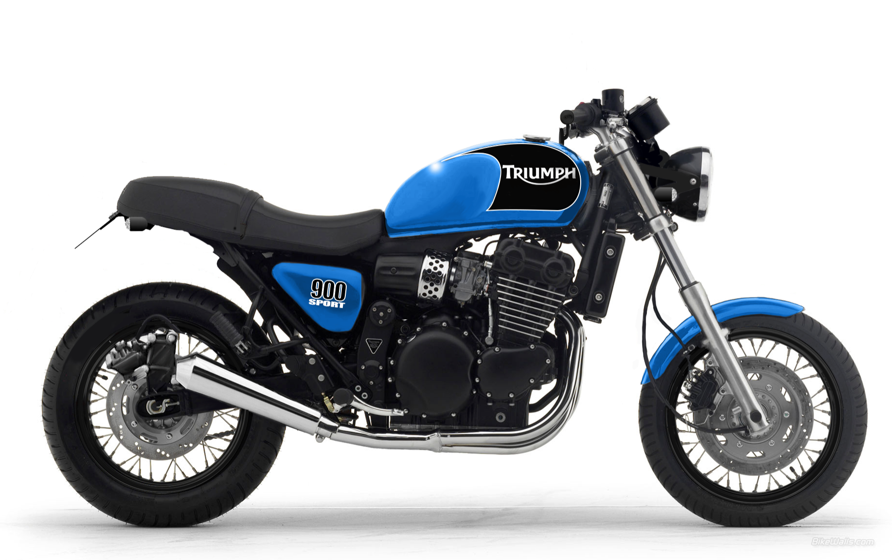 triumph custom parts