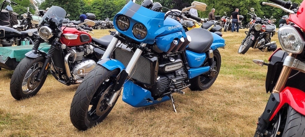triumph custom parts