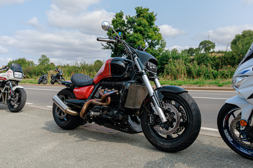 triumph custom parts
