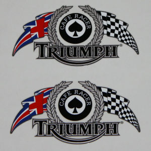 Triumph Cafe Racer Sticker's from Triumph Custom Parts