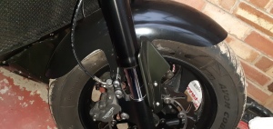 Rocket 3 Fuller Front Mudguard