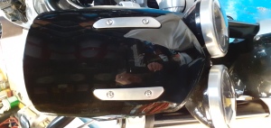 Rocket 3 R & GT Screen Painted from Triumph Custom Parts