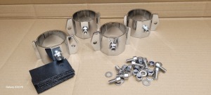 Rocket 3 Screen Fitting Clamp from Triumph Custom Parts
